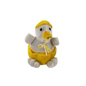 Vtg Plush Duck Yellow Bonnet Diaper 7" Soft Stuffed Animal Collectible Easter